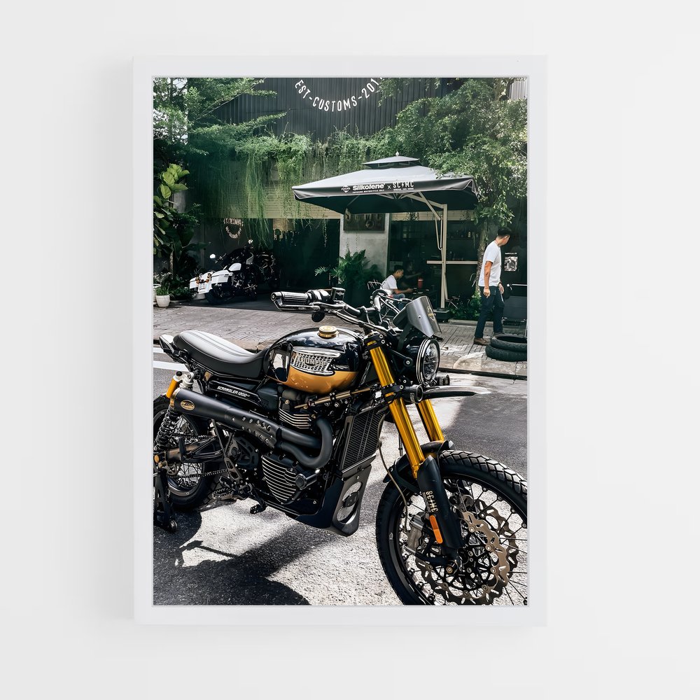 Poster Scrambler captivant – affiche Triumph (vue 3)